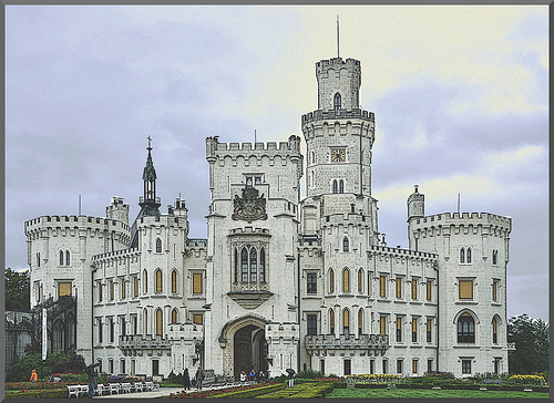 Hlubok� nad Vltavou � Castle